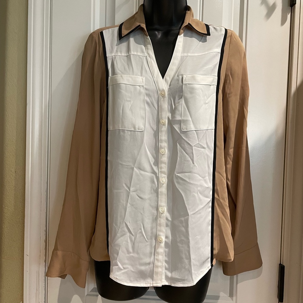 Express Portofino Colorblock Top